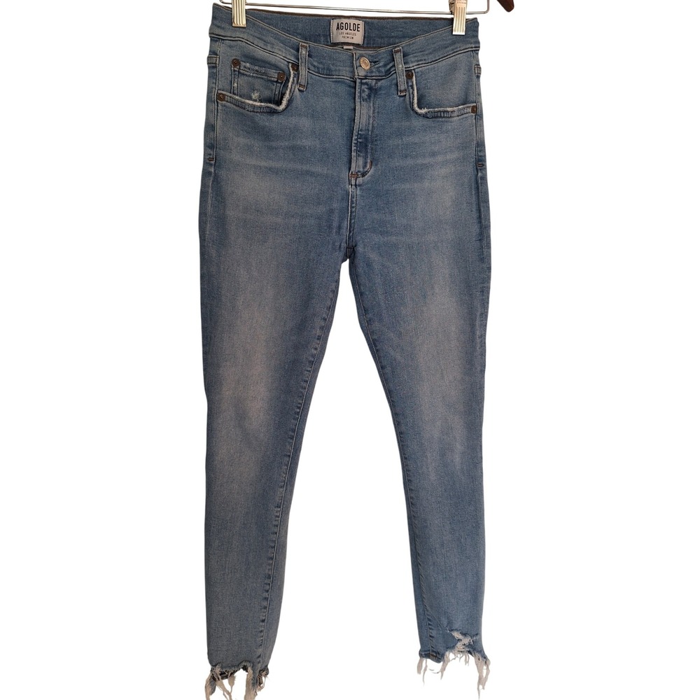 AGOLDE High Rise Skinny Jeans Size 29 stretch